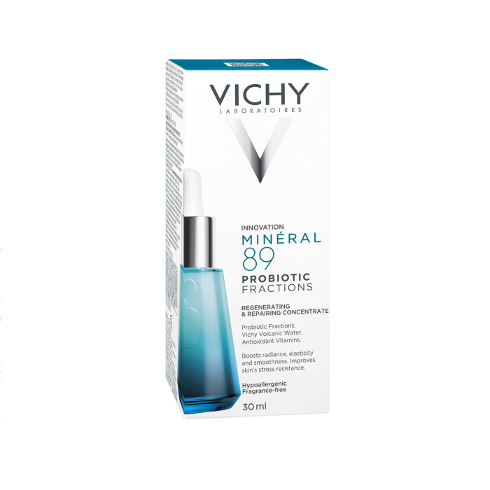 Mineral 89 Probiotic Fractions Serum Regenerator Si Reparator, 30Ml, Vichy