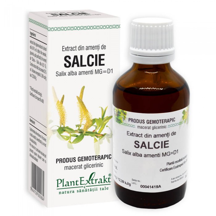 Salix alba amenti (amenti salcie), 50ml, Plantextrakt