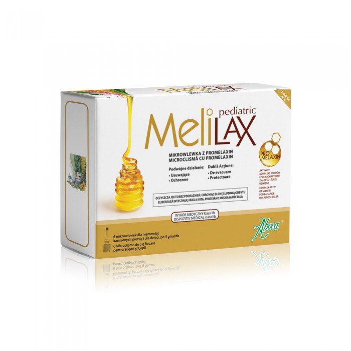 Melilax Microclisme Copii 5g x 6 buc