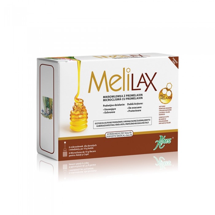 Melilax Microclisme Adulti 10g x 6 buc