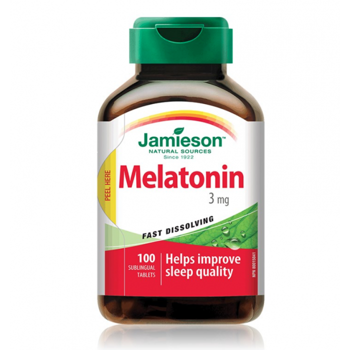 Melatonina 3 mg x 100 cp.subling