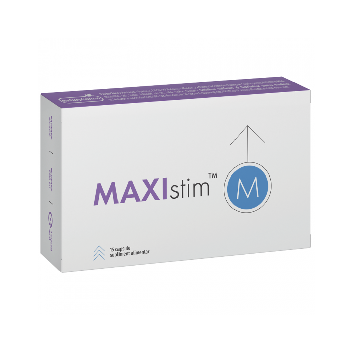 Maxistim M, 15 capsule, Natur Pharma