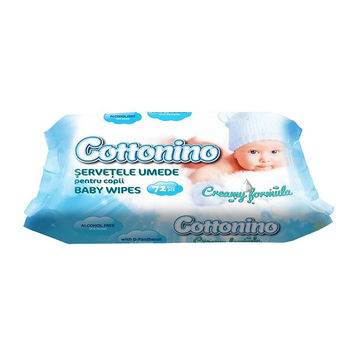 Servetele umede Cottonino