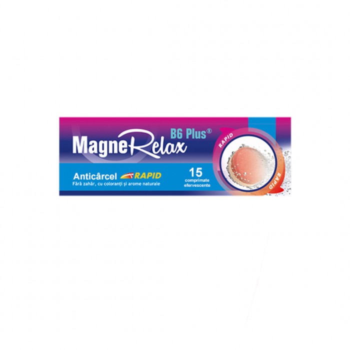 Magnerelax B6 Plus Anticarcel Rapid, 15 cpr eff, Epic Farma