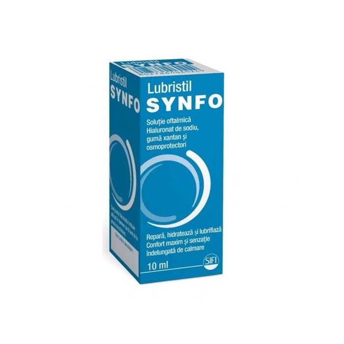 Solutie oftalmica Lubristil Synfo, 10 ml, Sifi Italia