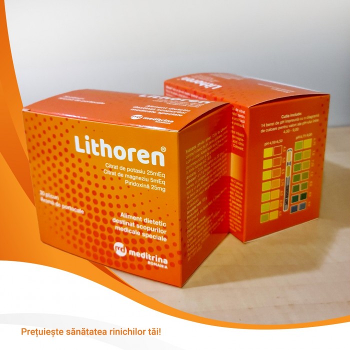 Lithoren, pulbere pt. solutie orala, 30 plicuri, Solartium, 11 pachet promo