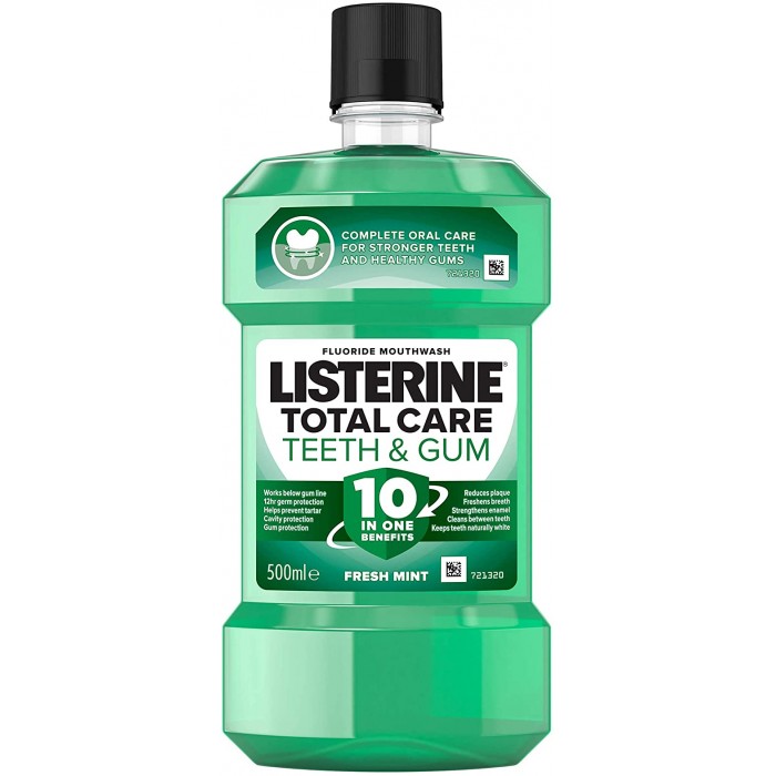 Listerine Teeth & gum defence apa de gura x 500 ml