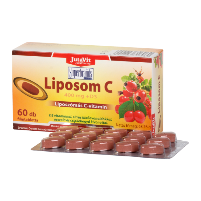 Lipozom c 400 mg  D3 60 cpr