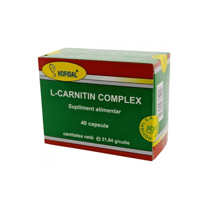 L-carnitin complex cpsule x 40 cps