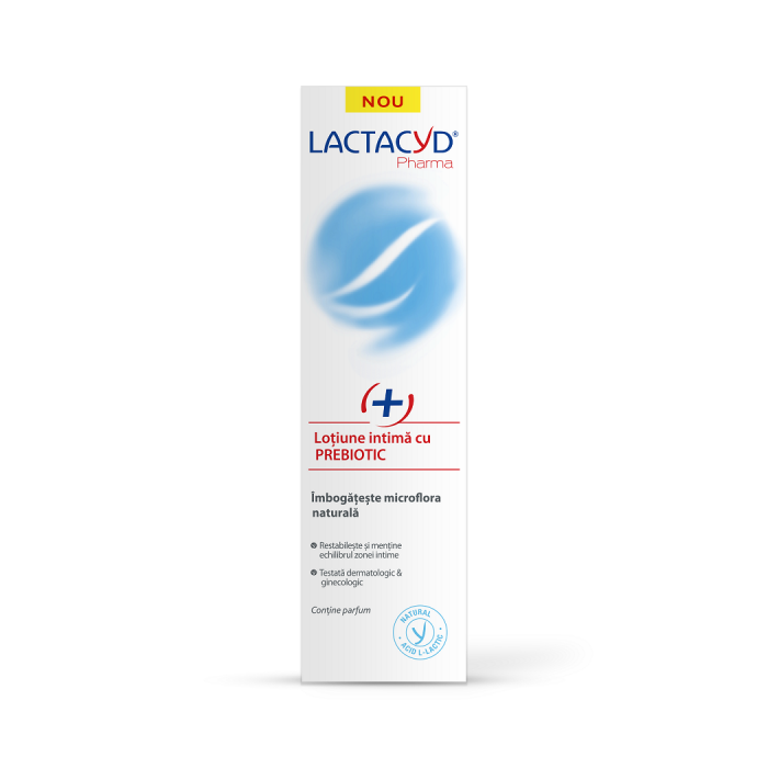 Lotiune intima cu prebiotice Lactacyd, 250 ml, Omega Pharma