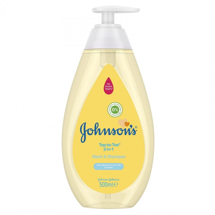 Johnsons Baby lotiune spalare top to toe, 500 ml, Johnson & Johnson