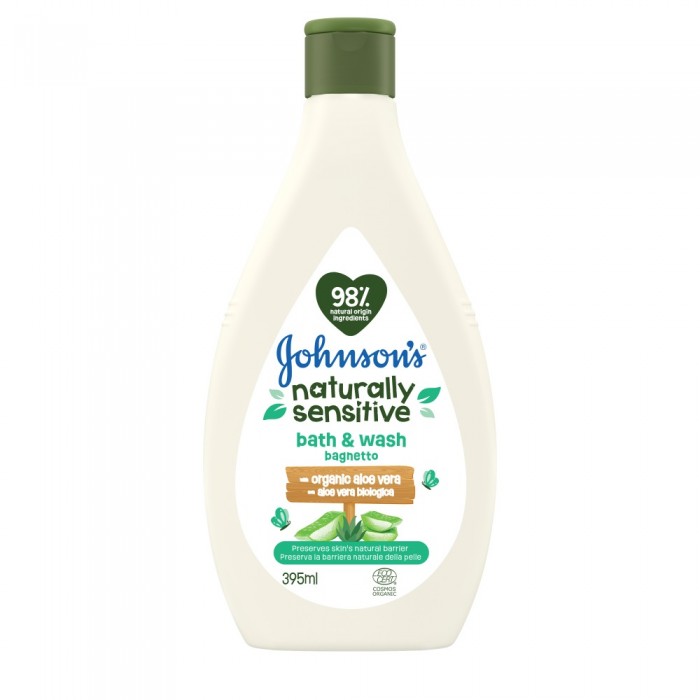 Johnsons Baby naturally sensitive sampon si gel de dus  x 395 ml