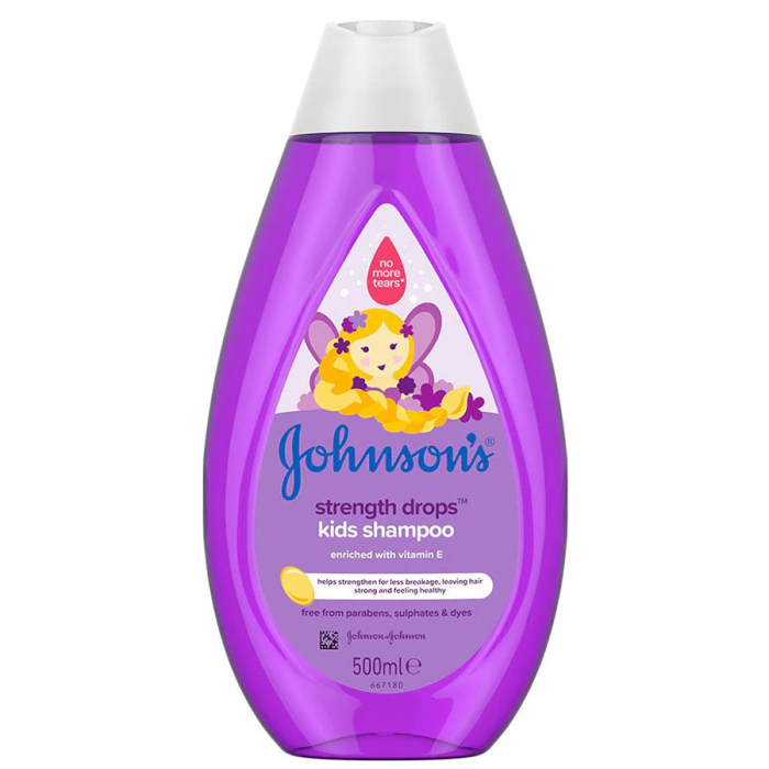 Johnsons Baby Sampon Par Rezistent, 500 ml, Johnson & Johnson