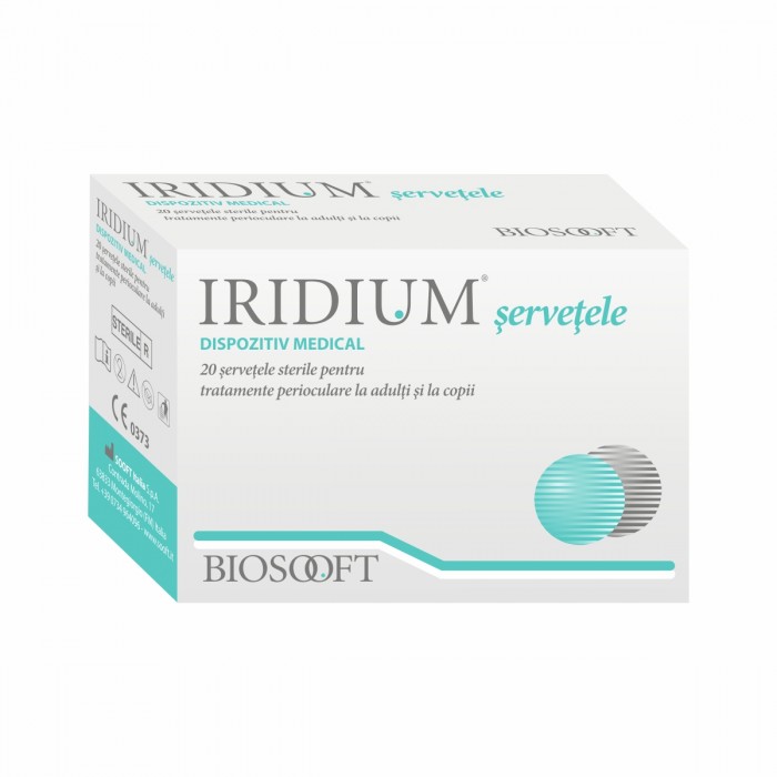 Iridium servetele oculare x 20 buc