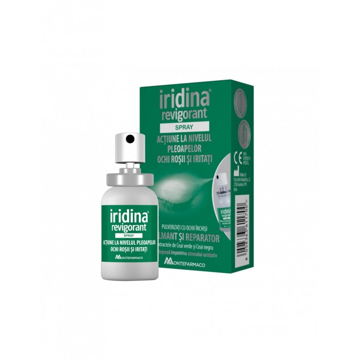 Iridina revigorant spray ocular x 10 ml 2 la pret de 1