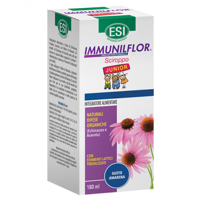 Immunilflor Junior sirop, 180mililitri, ESI Italia