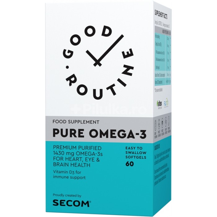 Good routine Pure omega 3 x 60 cps moi