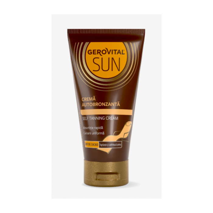 Gerovital Sun crema autobronzanta, 150 de mililitri, Farmec