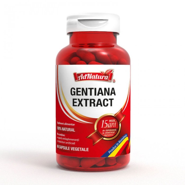 Gentiana extract x 60 cps