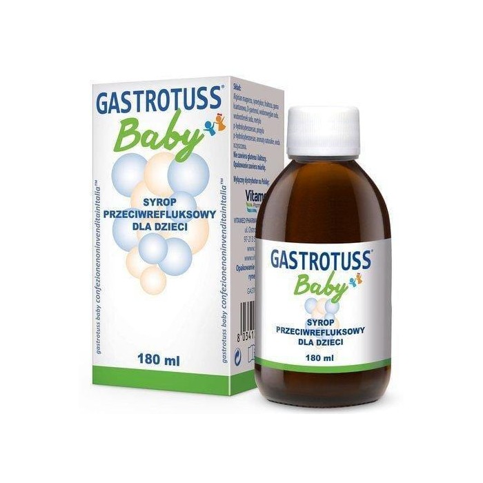 Gastrotuss baby anti-reflux sirop pediatric, 180ml, DMG