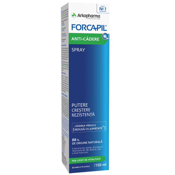 Forcapil spray anti cadere, 150 ml, Arkopharma