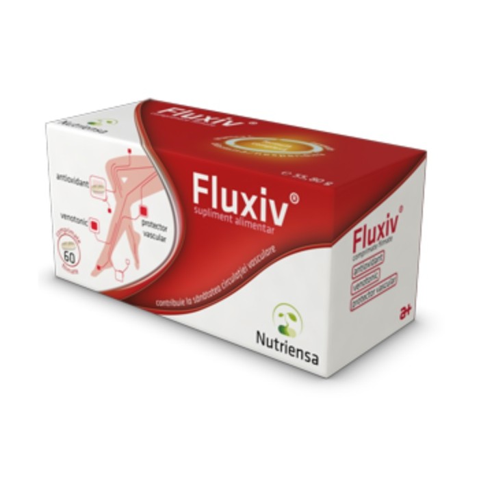 Fluxiv, 60 comprimate filmate, Antibiotice