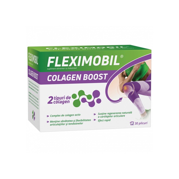 Fleximobil Colagen boost, 30 de plicuri, Fiterman