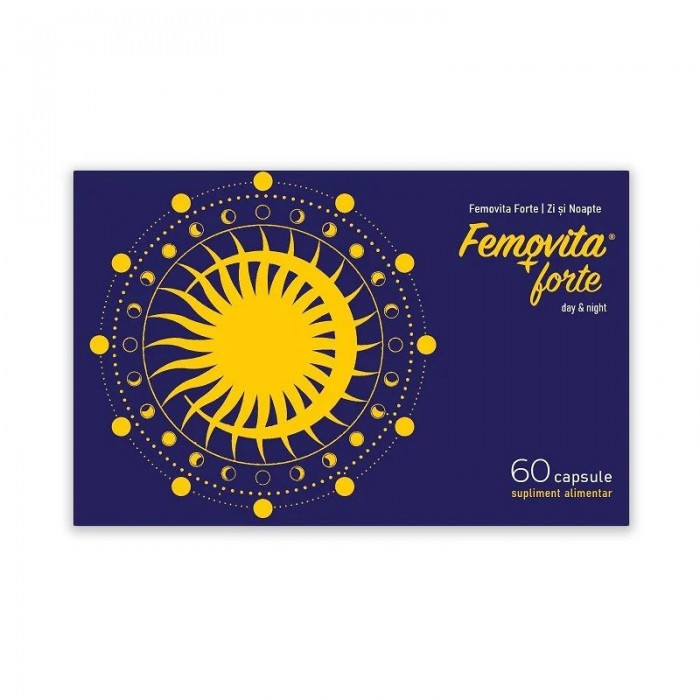 Femovita forte day & night, 60 capsule, Farma Derma