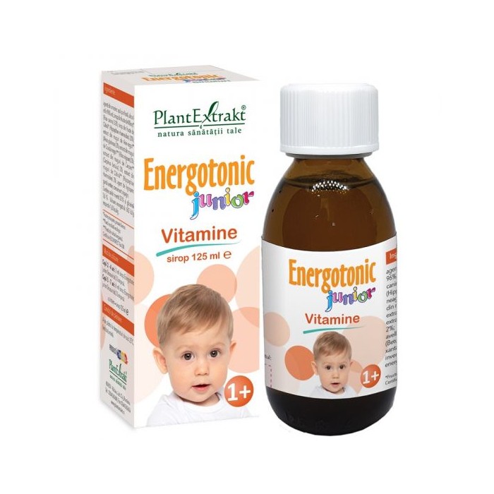 Sirop Energotonic Vitamine, 125 ml, Plant Extrakt