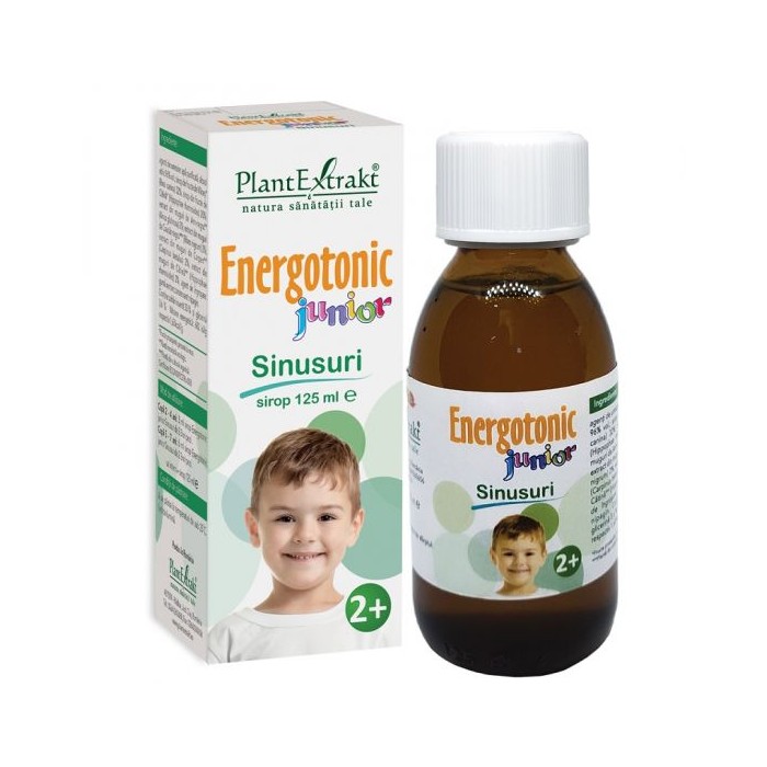 Sirop Energotonic Junior Sinusuri, 125 ml, Plant Extrakt