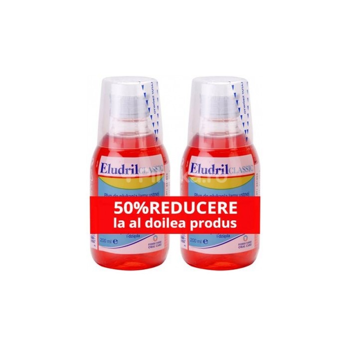 Eludril apa de gura x 200ml (duo pack)