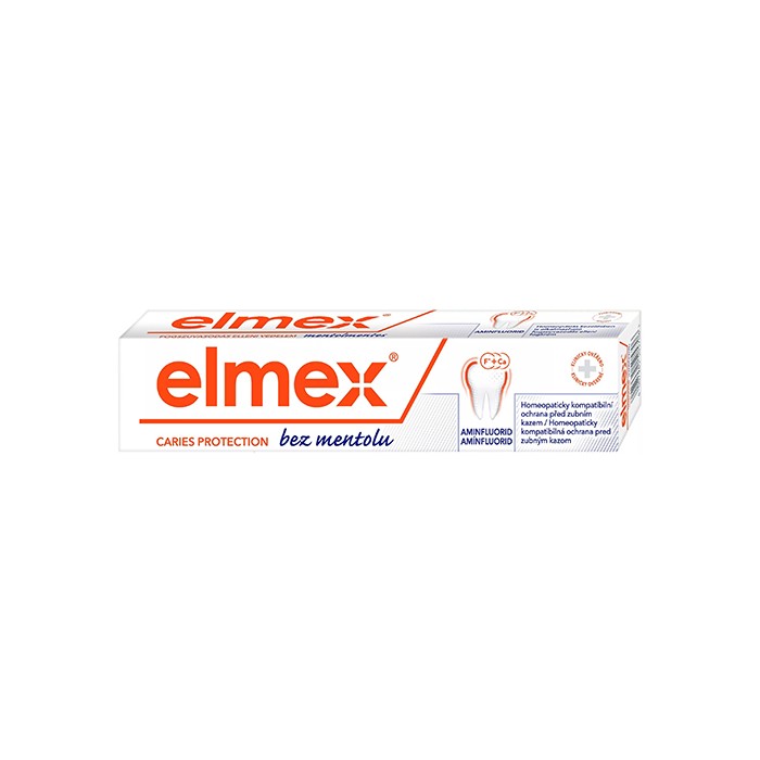 Elmex pasta de dinti caries protection fara mentol, 75ml, Colgate-Palmolive