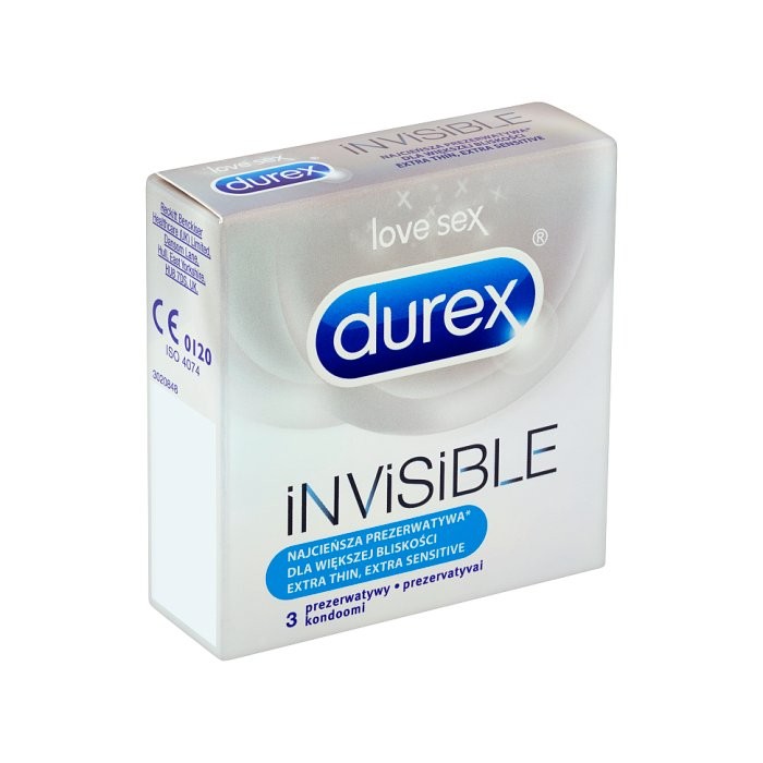 Durex Invisible, 3 buc