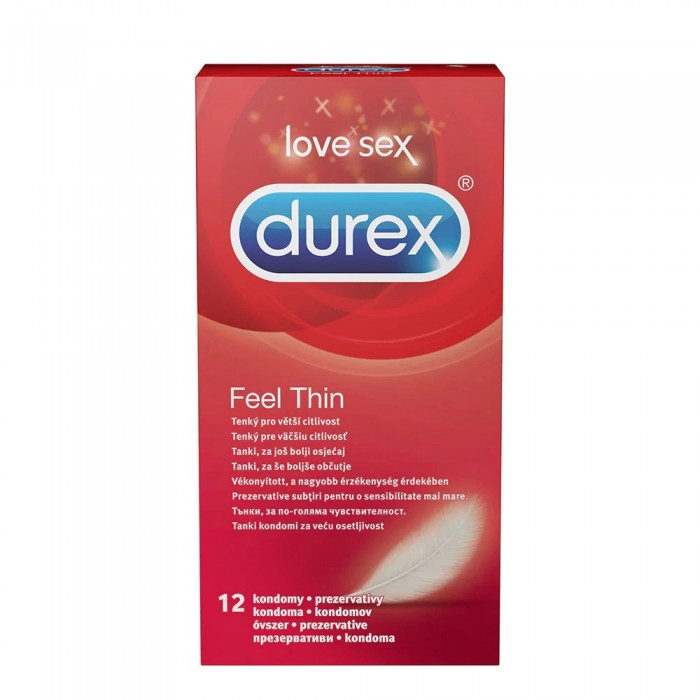 Durex Feel Thin, 12 buc