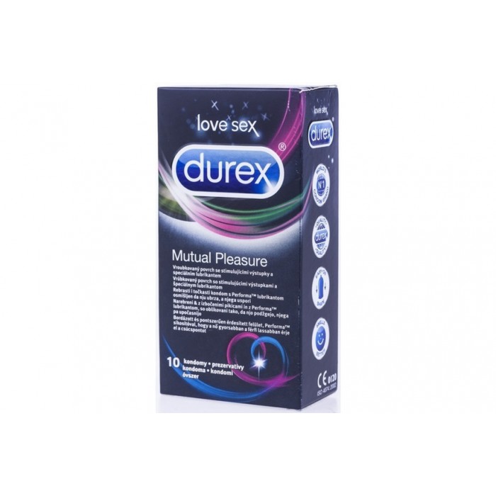 Durex prezervative mutual pleasure x 10buc