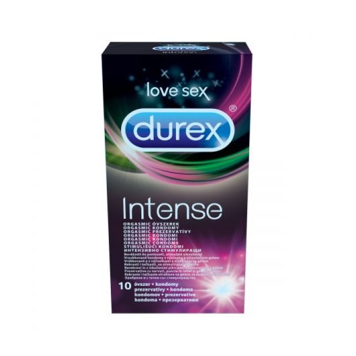 Durex prezervative intense orgasmic x 10 buc