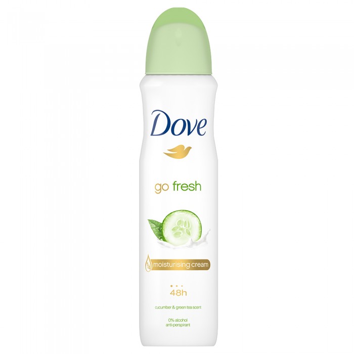 Dove Deo Spray Cucumber Green tea x 150 ml