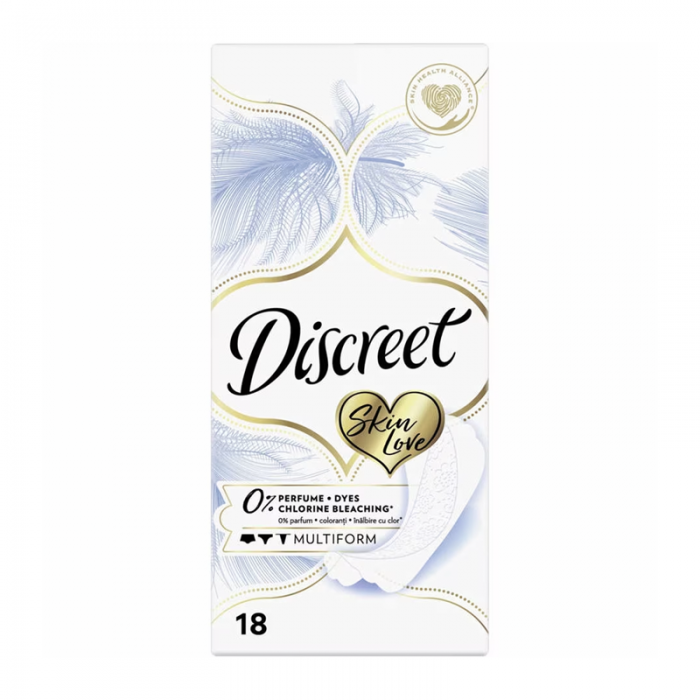 Absorbante zilnice Discreet deo skin love, 18 bucati, Protecter&Gamble