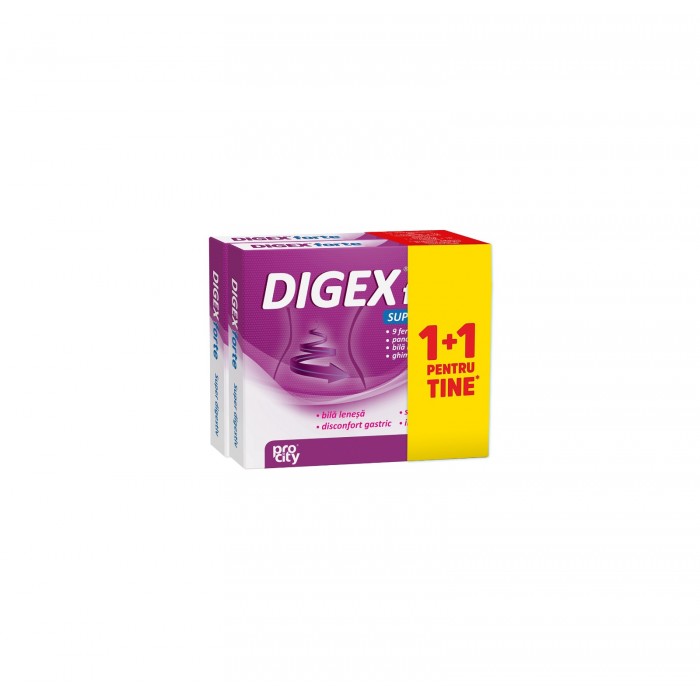 Digex forte super digestiv x 10 cps 11 cadou