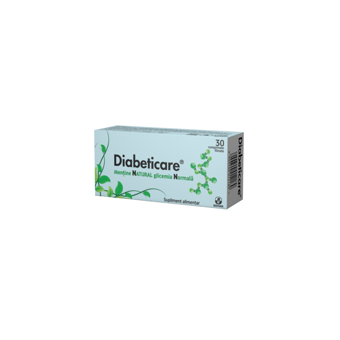 Diabeticare, 30 cpr, Biofarm