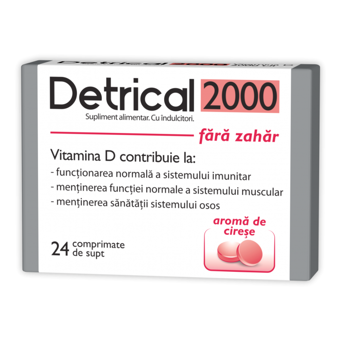 Detrical D3 2000UI x24 cpr supt cirese