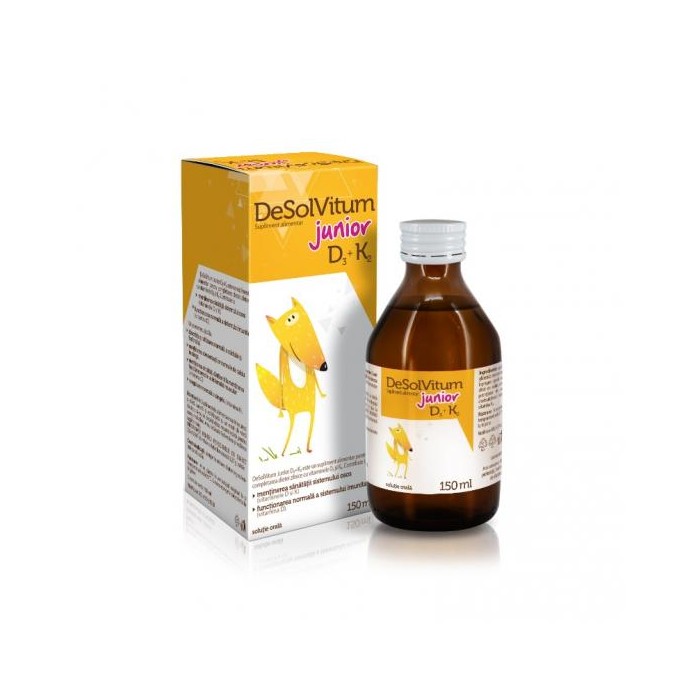 DeSolVitum Junior D3K2 sirop x 150 ml