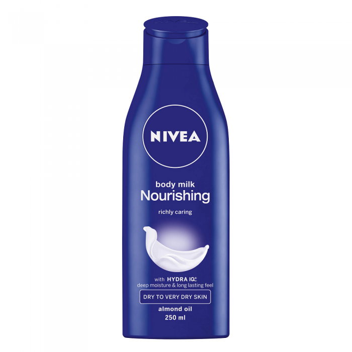 Nivea lapte corp milk nourishing 250 ml