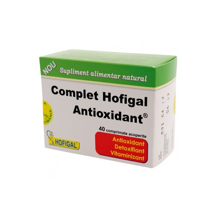 Complet antioxidant x 40 cpr