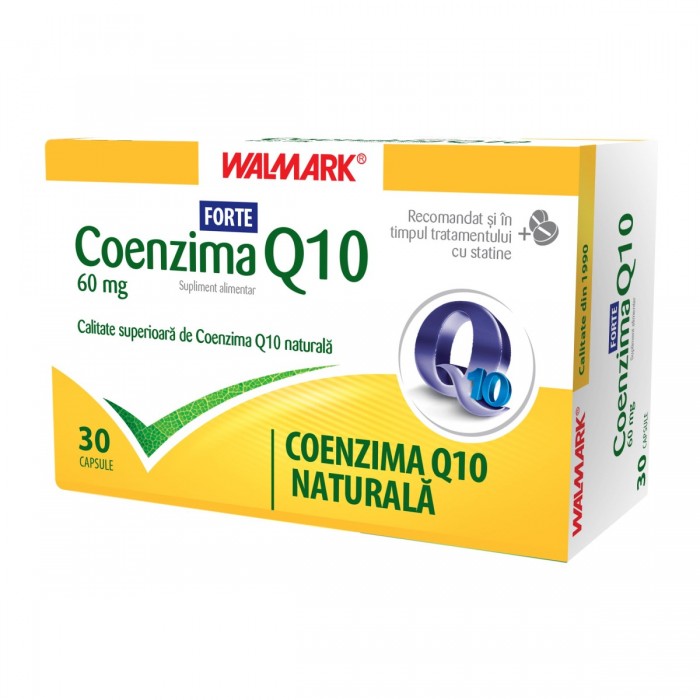 Coenzima Q 10 Forte 60 mg x 30 cpm