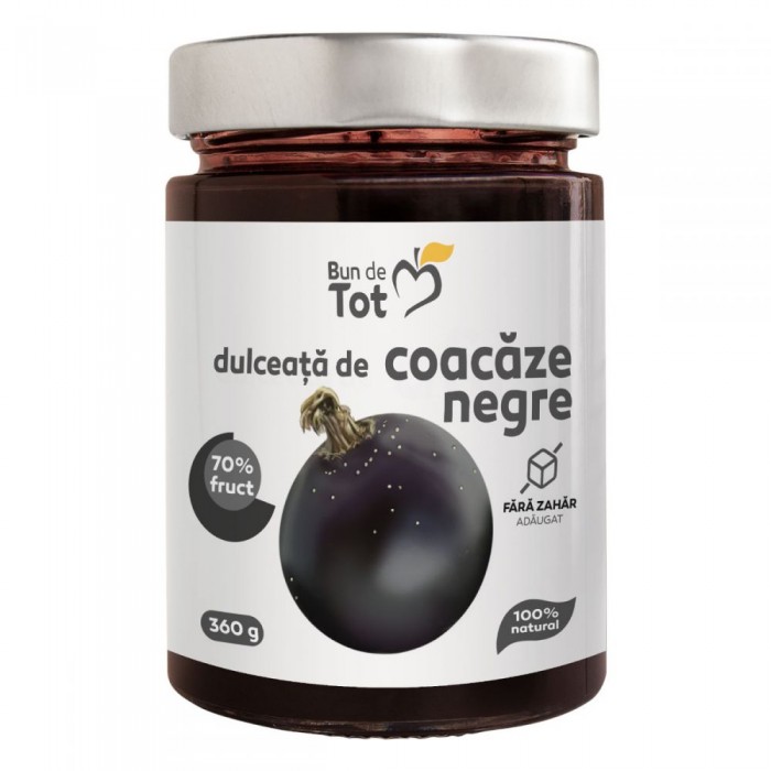 Coacaze negre dulceata x 360g