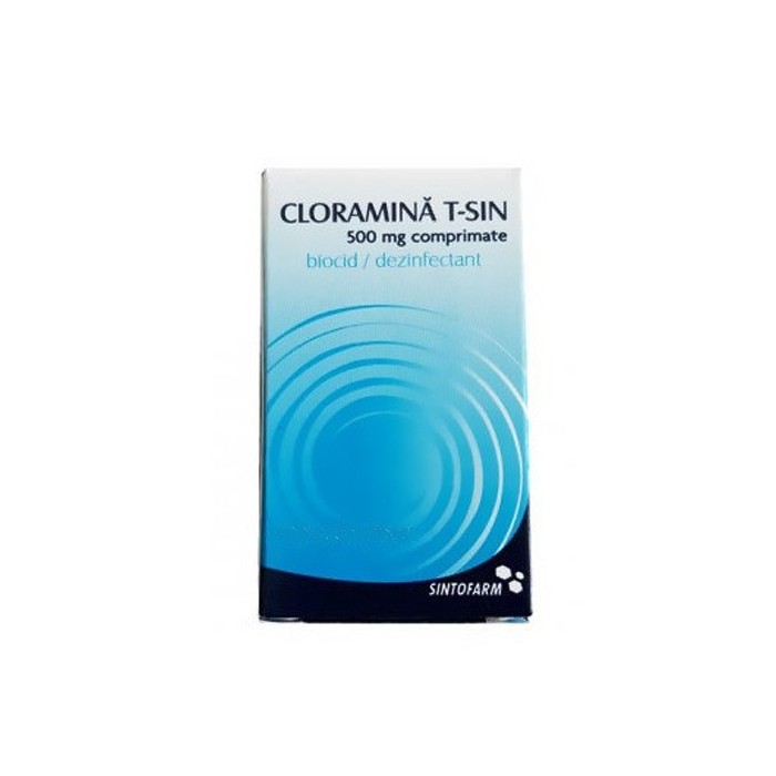 Cloramina T-sin, 500mg, 50 tbl