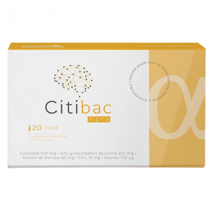 Citibac Alpha, 20 fiole, Farma Derma