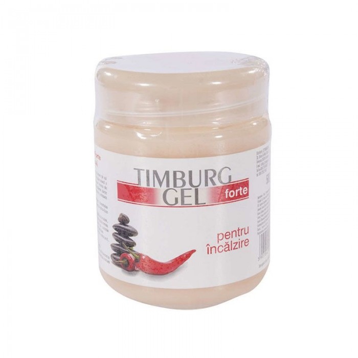 Timburg Gel Forte Masaj Cu Ardei, 500 g, Bingospa