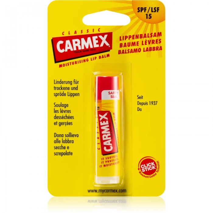 Carmex balsam de buze clasic stick, 4.25g, Carma Laboratories